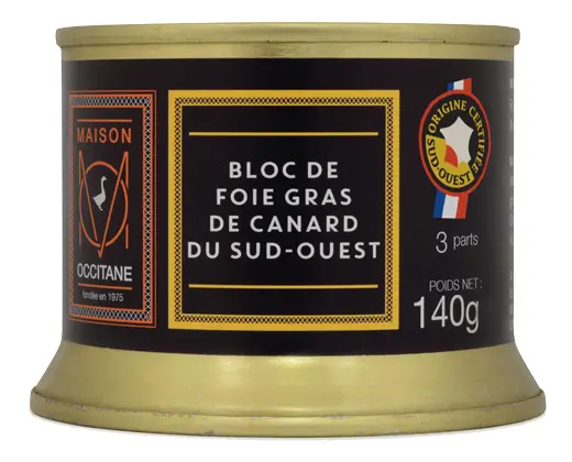 Bloc de foie gras de canard IGP sud ouest - 140g.jpg