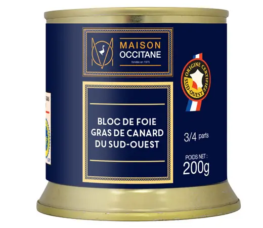Bloc de foie gras de canard IGP sud ouest - 200g.jpg