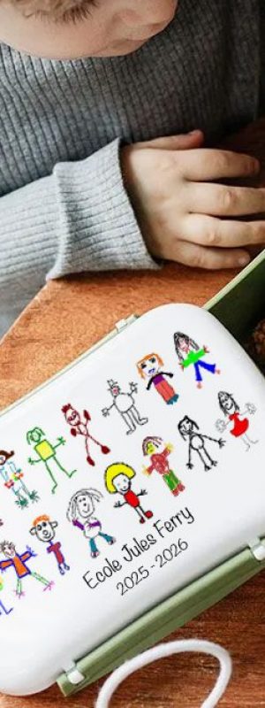 Objets personnalisés avec les dessins de vos enfants